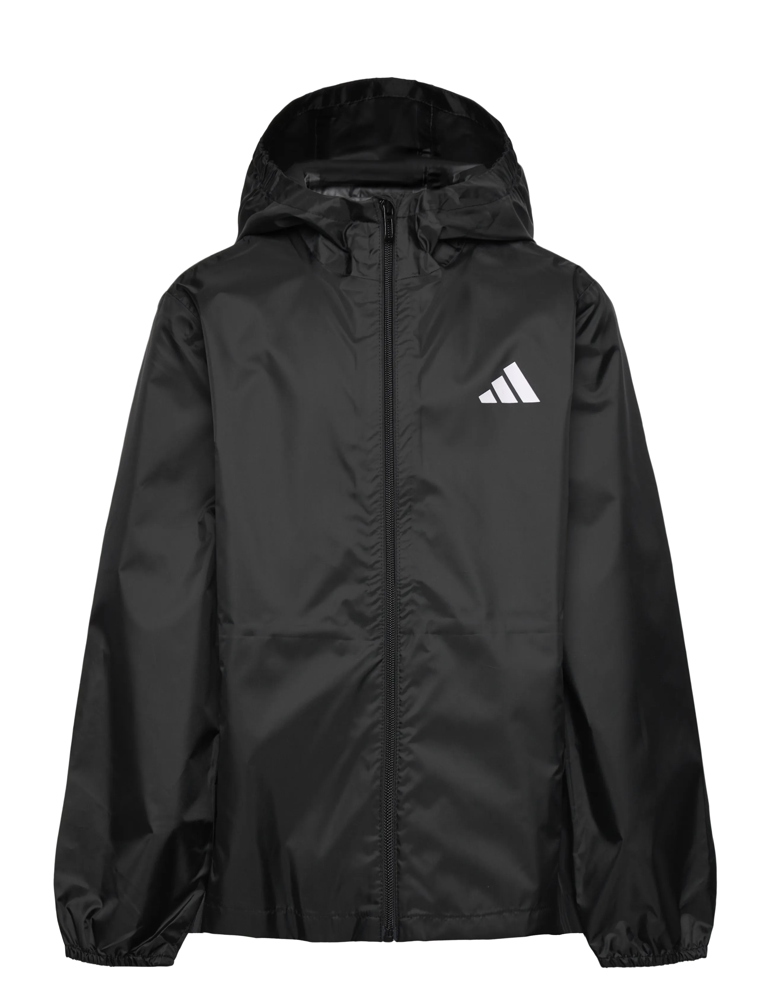 adidas Sportswear J Rain Jkt, 110, Black, Regntøj > Jakker, Børn