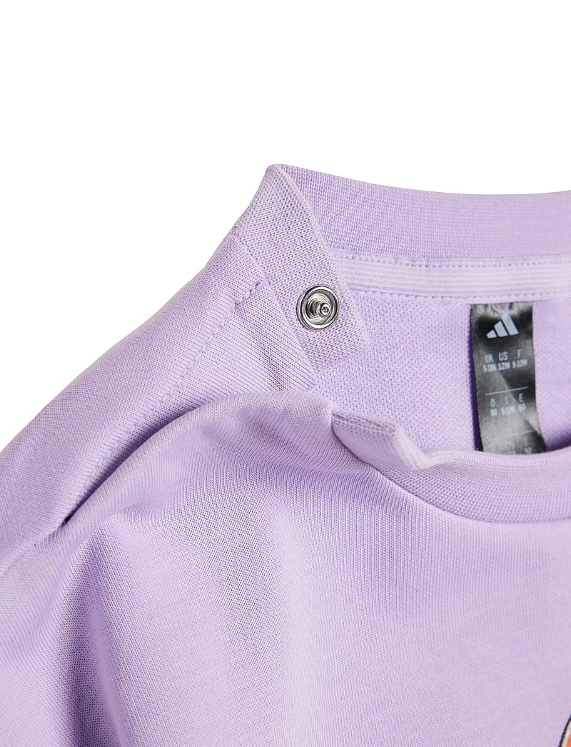 adidas Sportswear - I DY MI JOG - treniņtērpi un divdaļīgi komplekti - powplu/lucpnk - 4