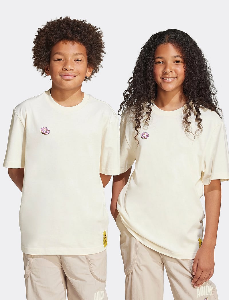 adidas Sportswear - J SIM GFX T - t-krekli ar īsām piedurknēm - crewht - 2