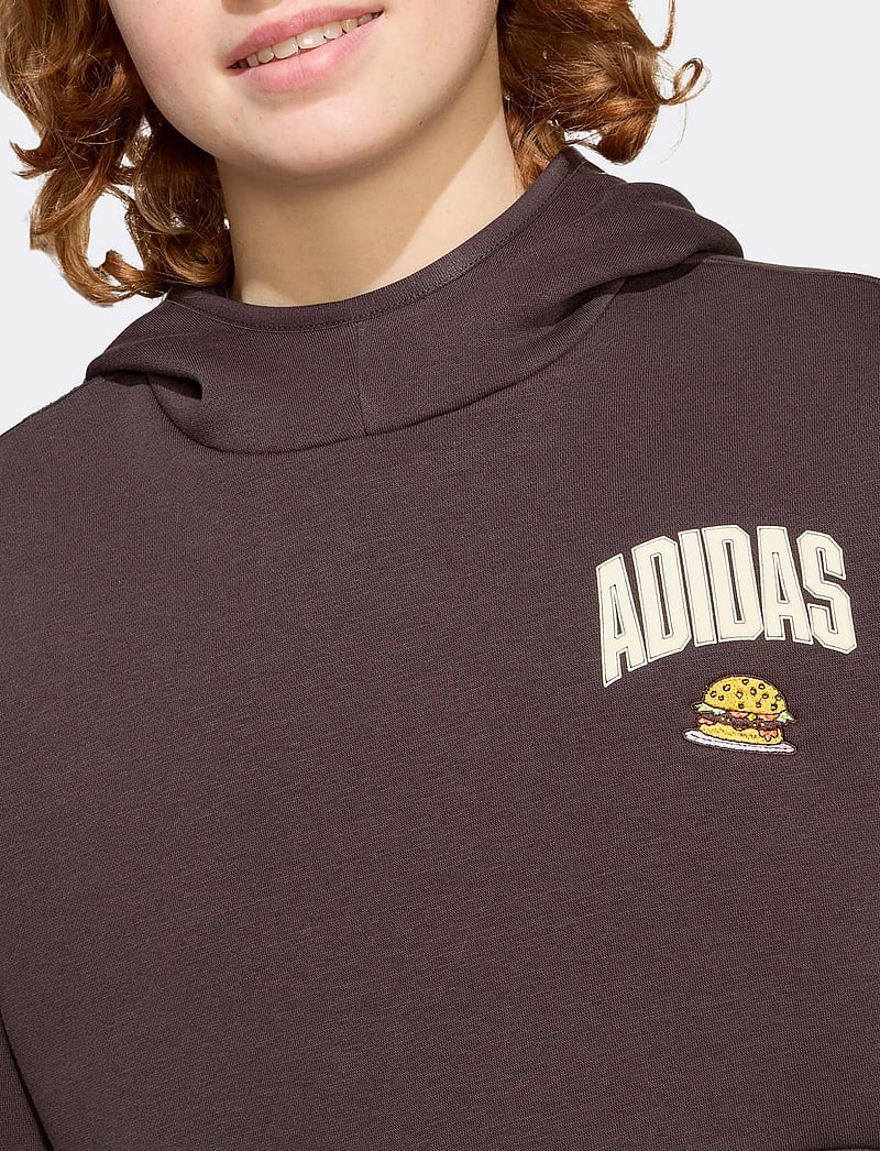 adidas Sportswear - J SIM HD - džemperi ar kapuci - nbrown - 4