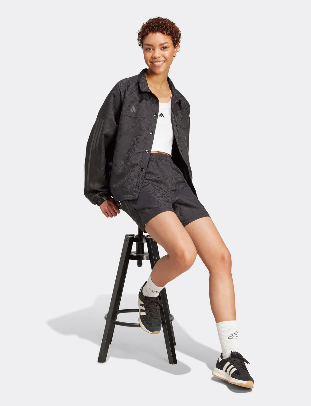 adidas Sportswear - W TIRO Q3 SH - shorts - black - 4