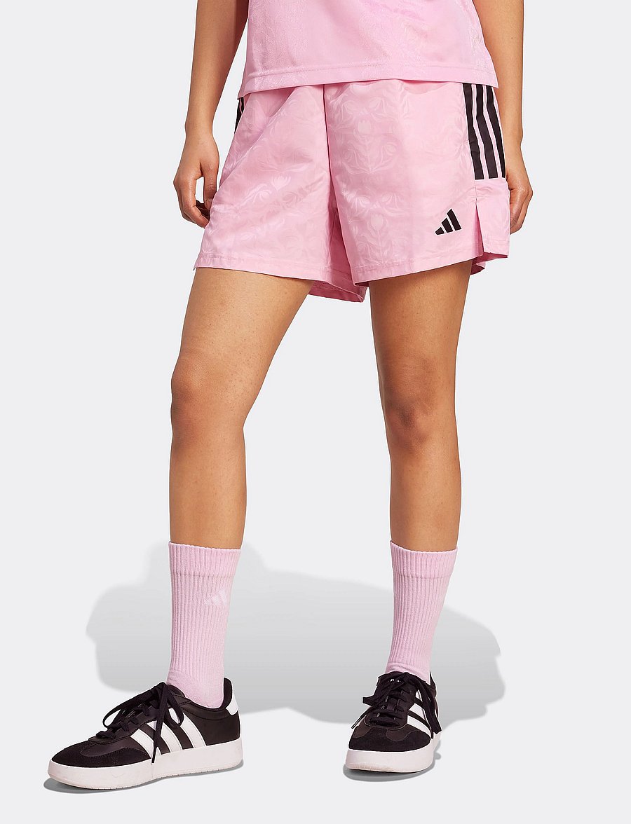 adidas Sportswear - W TIRO Q3 SH - shorts - trupnk/black - 4