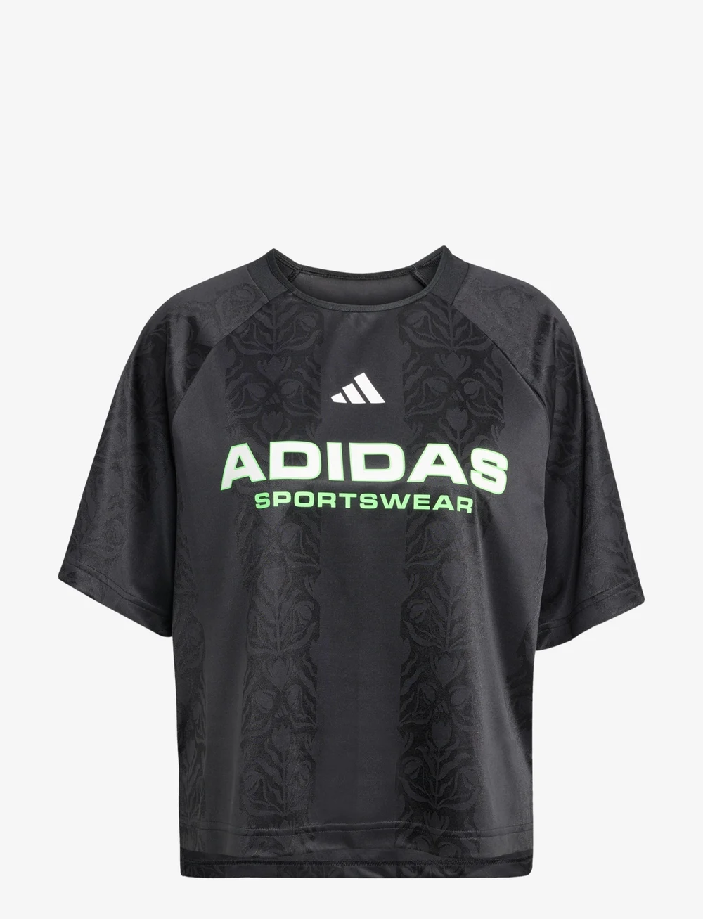 adidas Sportswear - W TIRO Q3 TEE - t-shirts - black/white - 1