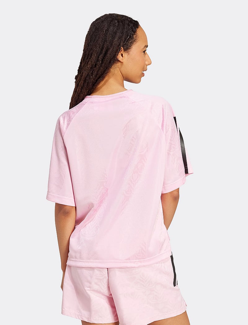 adidas Sportswear - W TIRO Q3 TEE - t-shirts - trupnk/black - 3