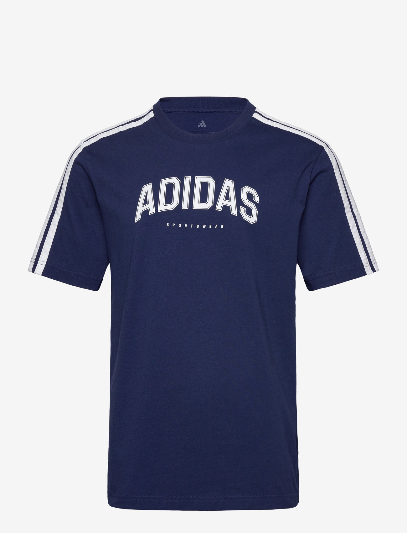 adidas Sportswear - M C COLLEG TEE - t-shirts - dkblue - 1