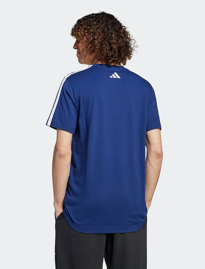 adidas Sportswear - M C COLLEG TEE - t-shirts - dkblue - 3