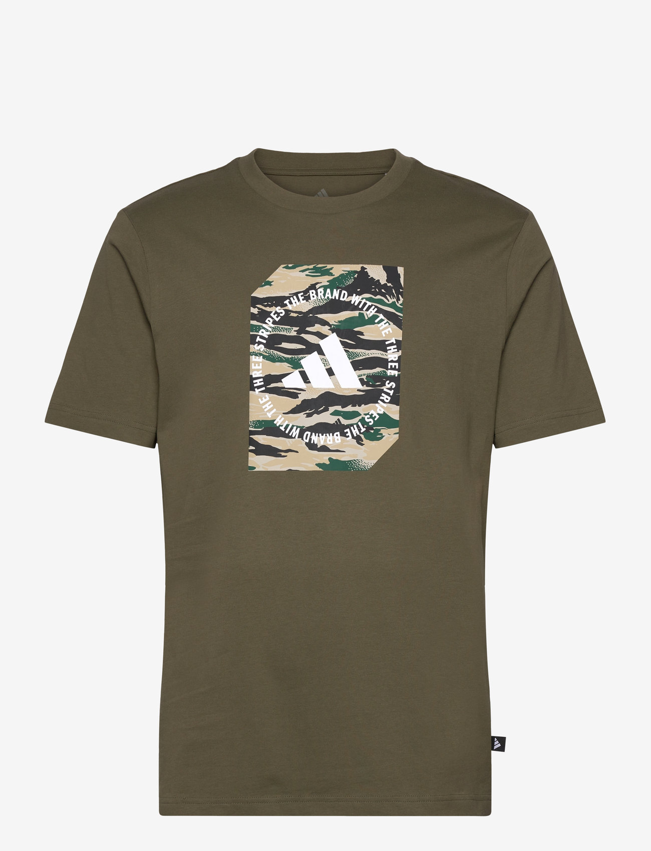 adidas Sportswear - M C CAMO BOX T - t-shirts - olistr - 1