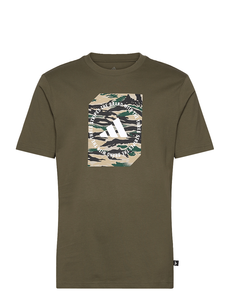 adidas Sportswear - M C CAMO BOX T - t-särgid - olistr - 1