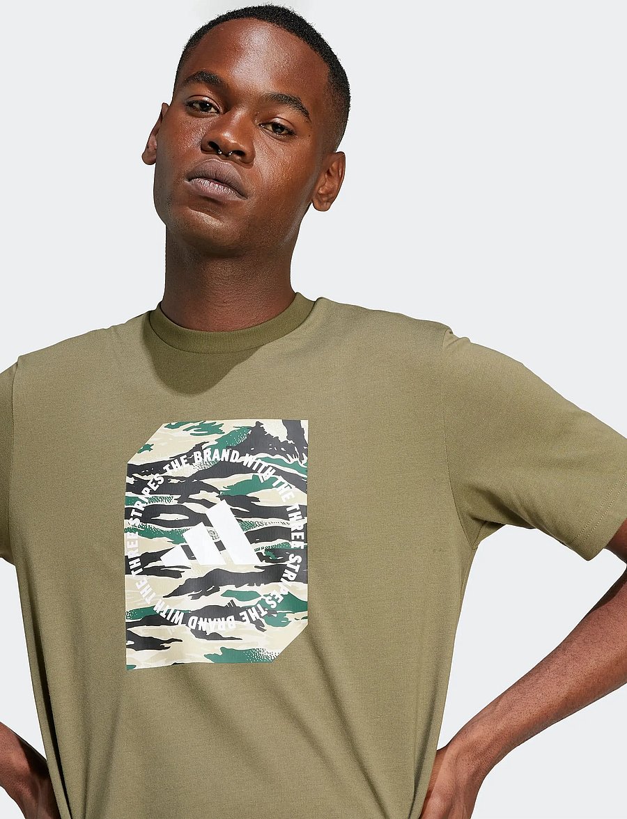 adidas Sportswear - M C CAMO BOX T - t-särgid - olistr - 3