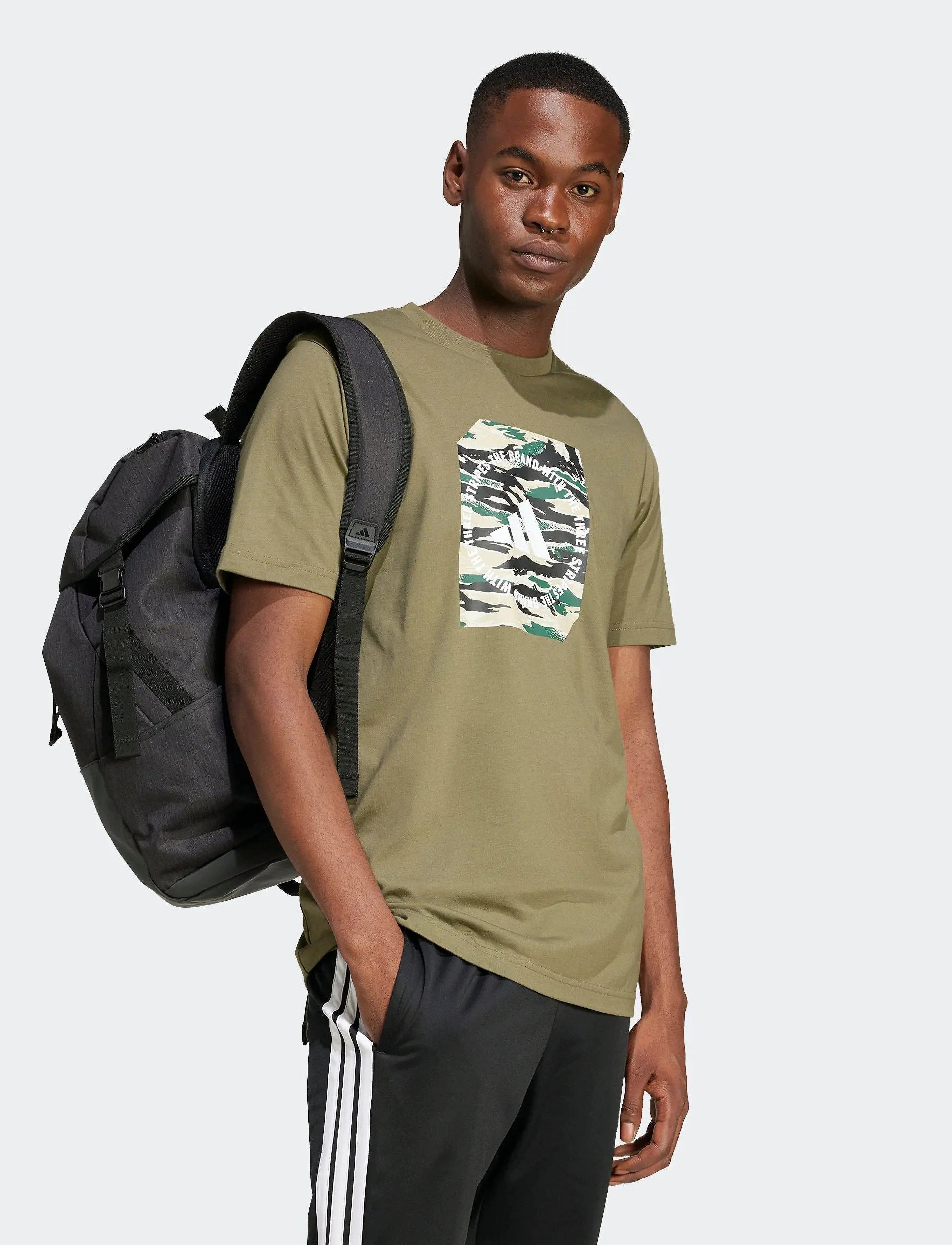 Adidas T-shirts med korta ärmar JM0388 t-shirts - bas herr – bild 9