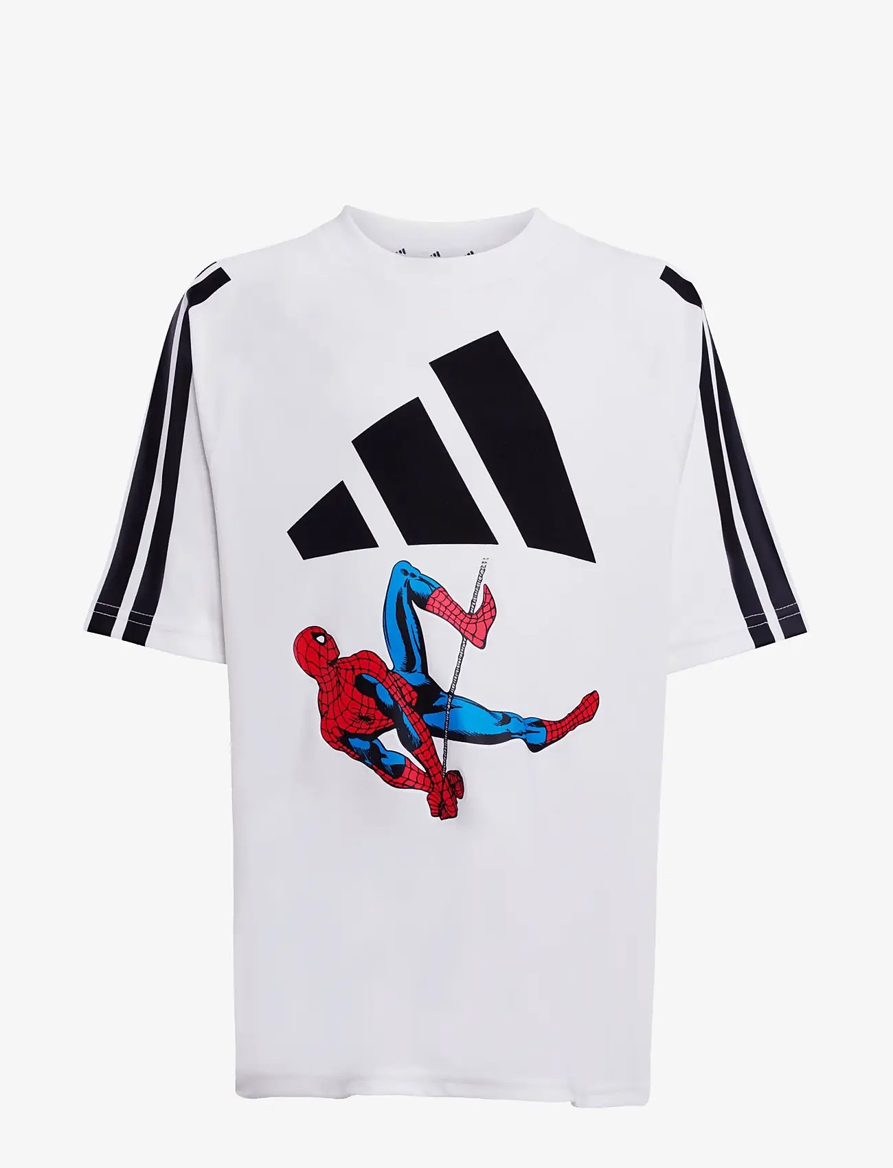 adidas Sportswear - LK MRVL SM T - t-shirts à manches courtes - white/black - 1