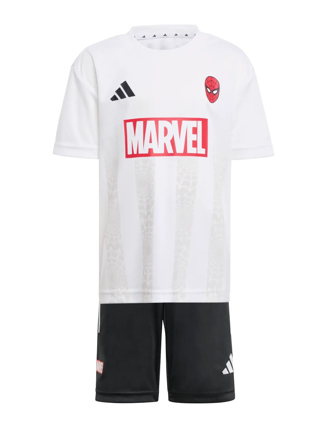 adidas Sportswear LK MRVL SM TSET - Tøj - WHITE/BLACK / white