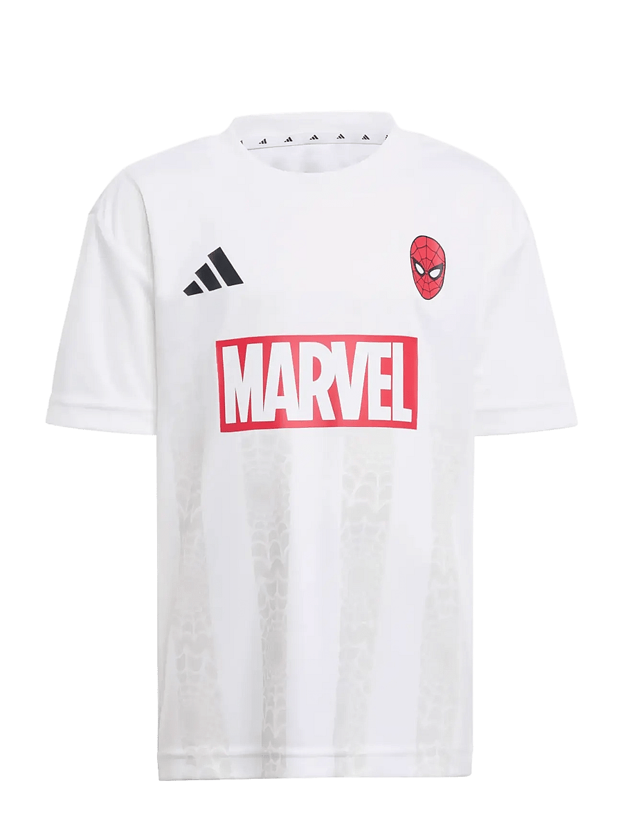 adidas Sportswear - LK MRVL SM TSET - kaksiosaiset setit - white/black - 2