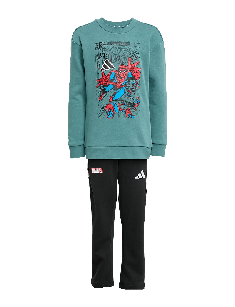 adidas Sportswear - LK MRVL SM JOG - divdaļīgi komplekti - pretea/white - 1