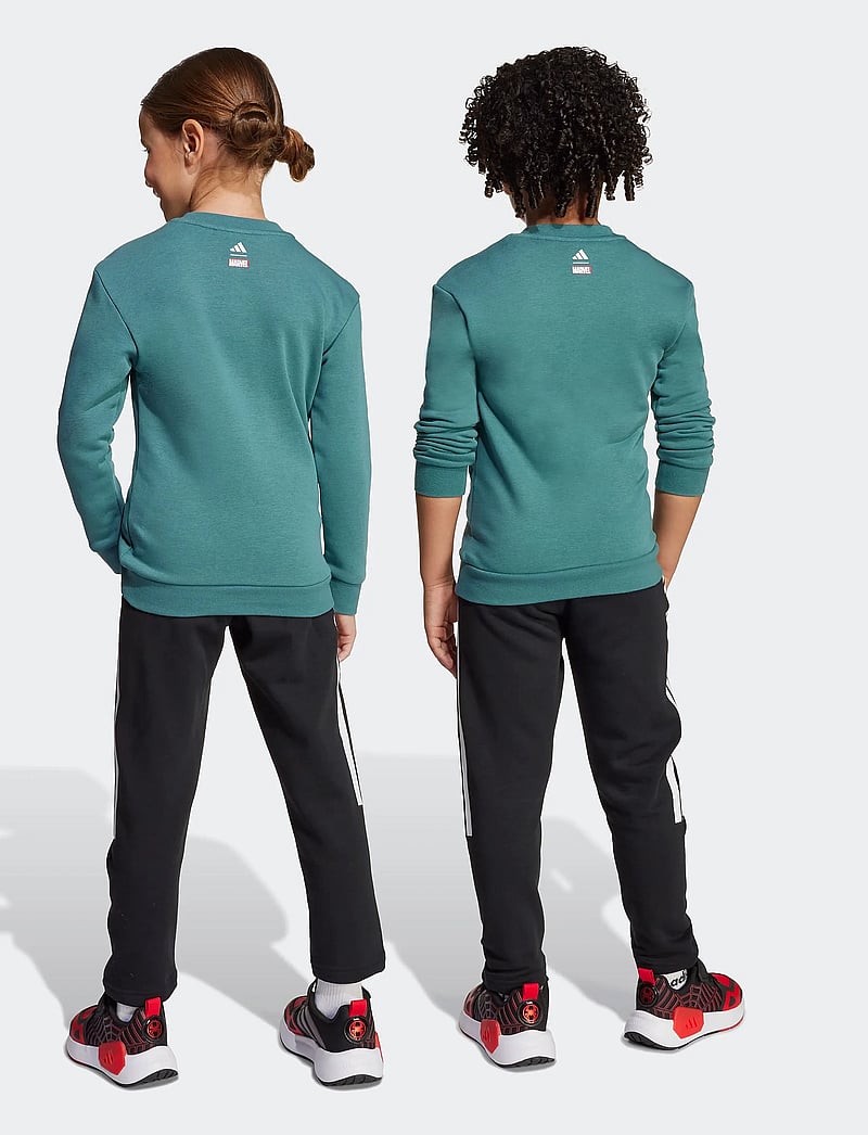 adidas Sportswear - LK MRVL SM JOG - divdaļīgi komplekti - pretea/white - 3