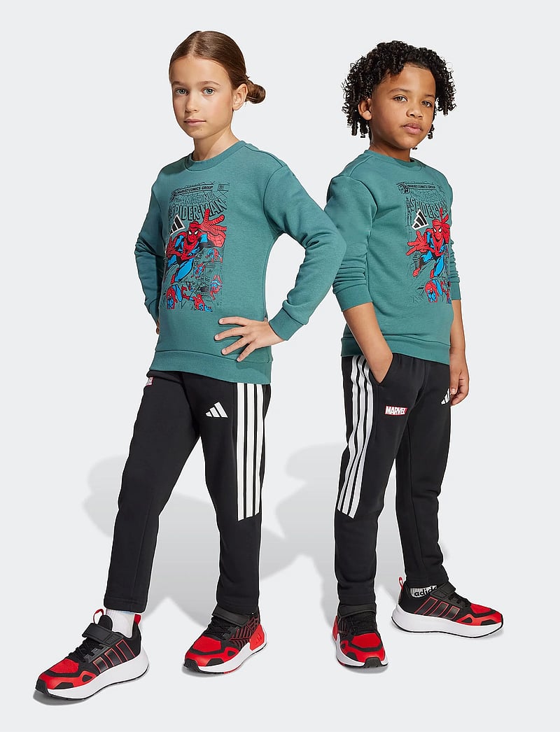 adidas Sportswear - LK MRVL SM JOG - divdaļīgi komplekti - pretea/white - 4