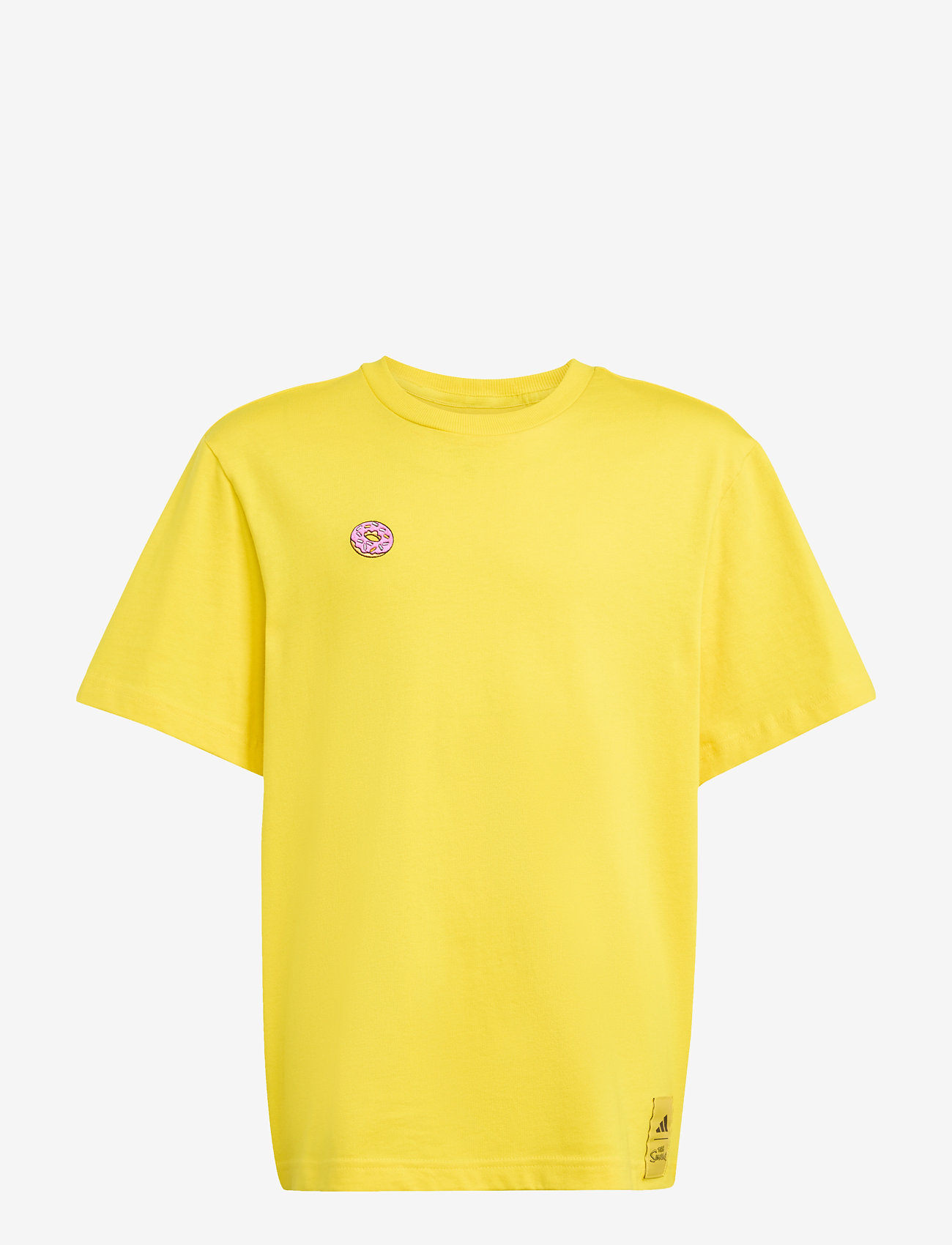 adidas Sportswear - J SIM GFX T - kortärmade t-shirts - yellow - 1