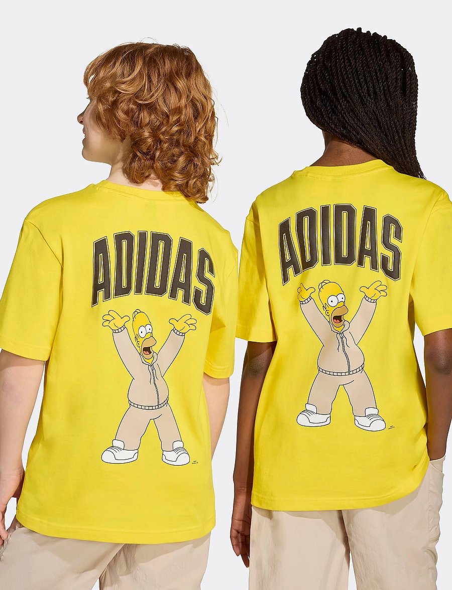 adidas Sportswear - J SIM GFX T - yellow - 2