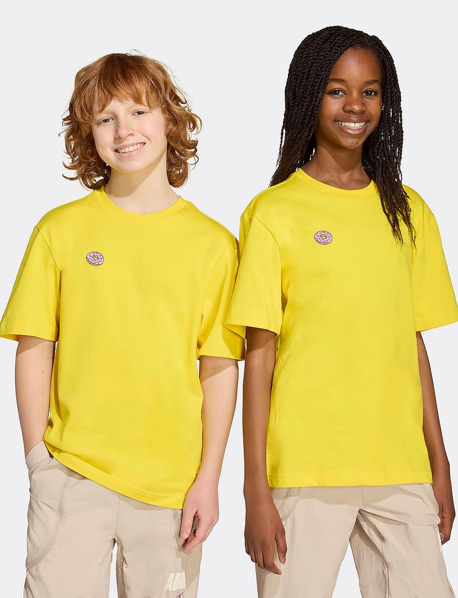 adidas Sportswear - J SIM GFX T - yellow - 3