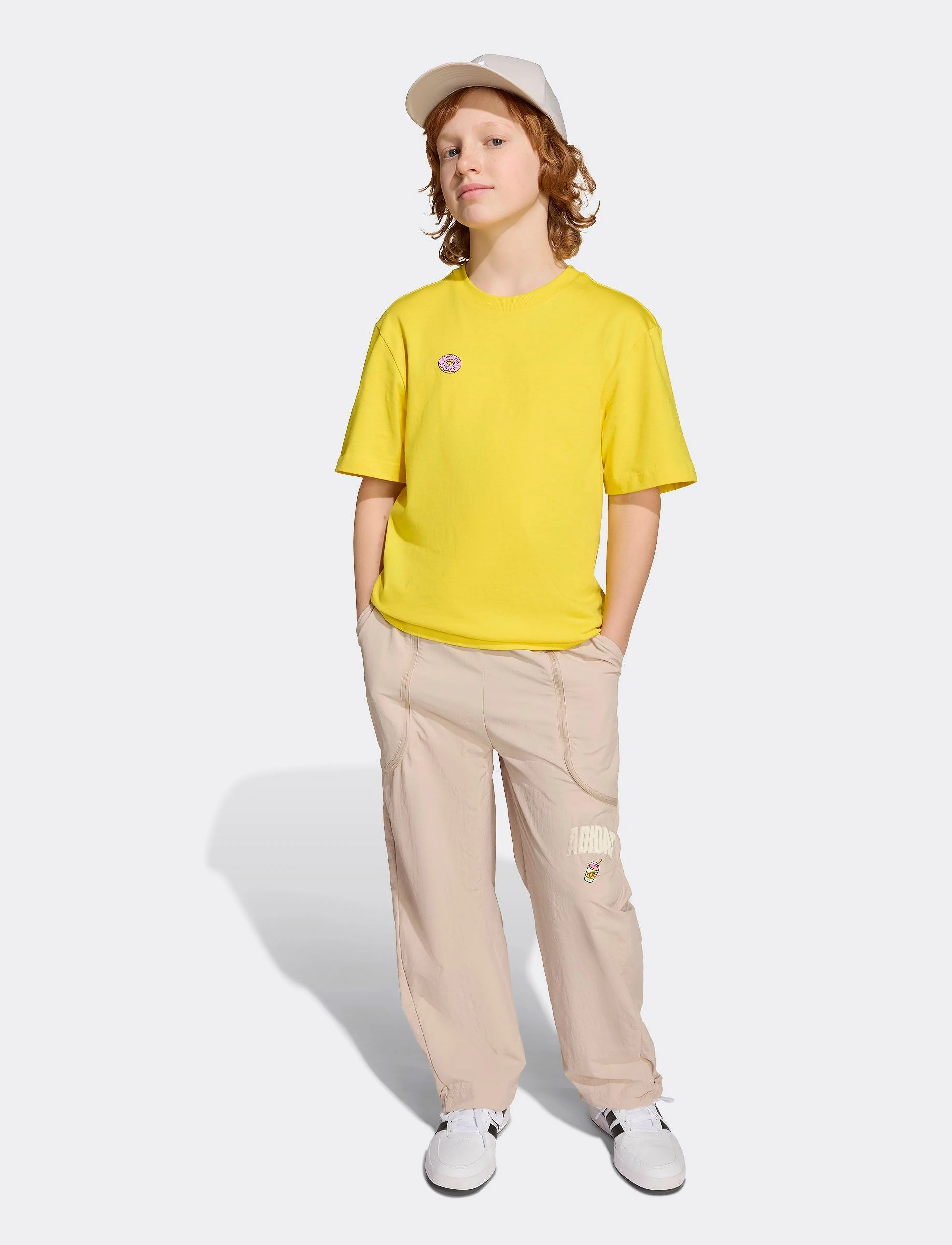 adidas Sportswear - J SIM GFX T - yellow - 5