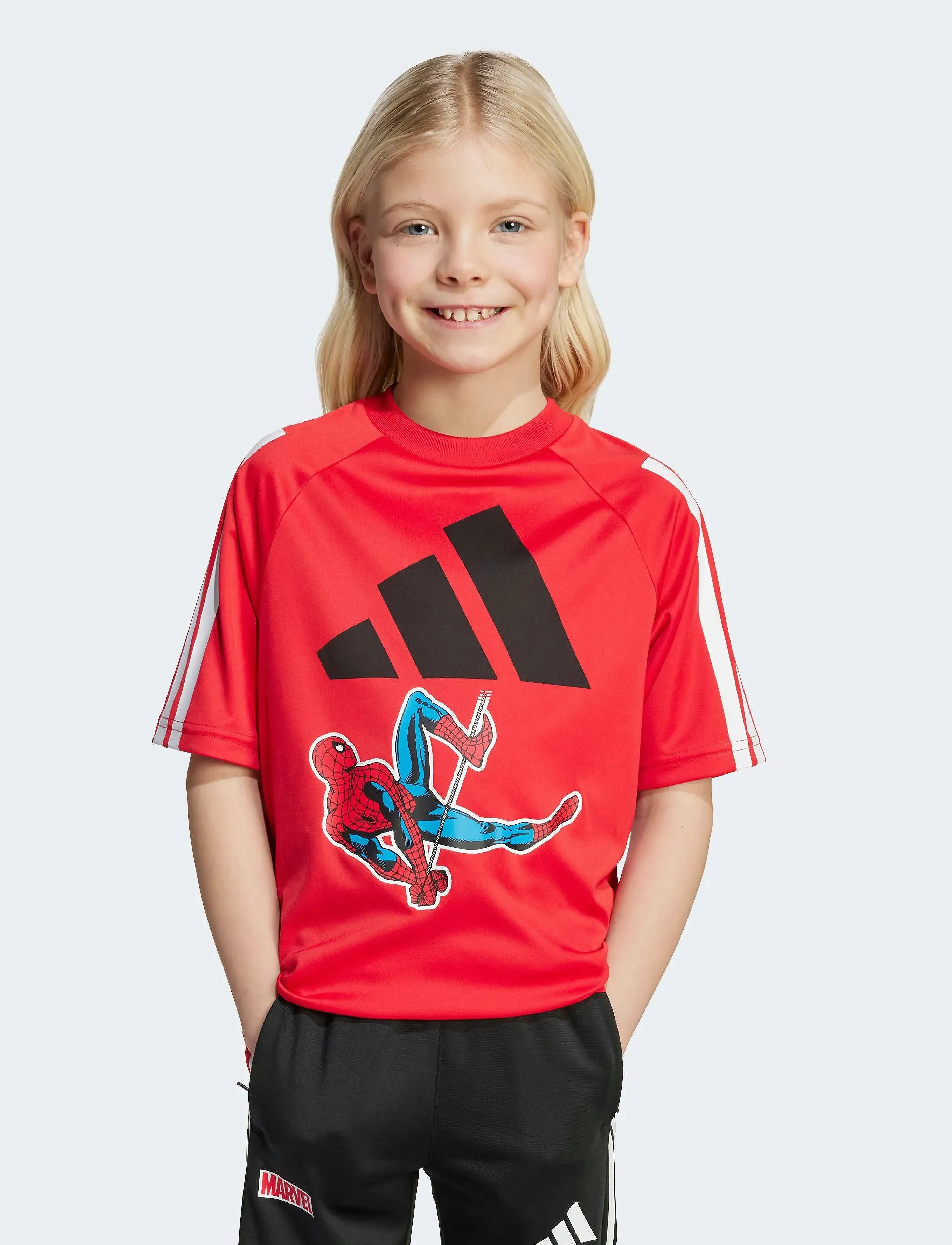 adidas Sportswear - LK MRVL SM T - kortermede t-skjorter - purrub/white - 5