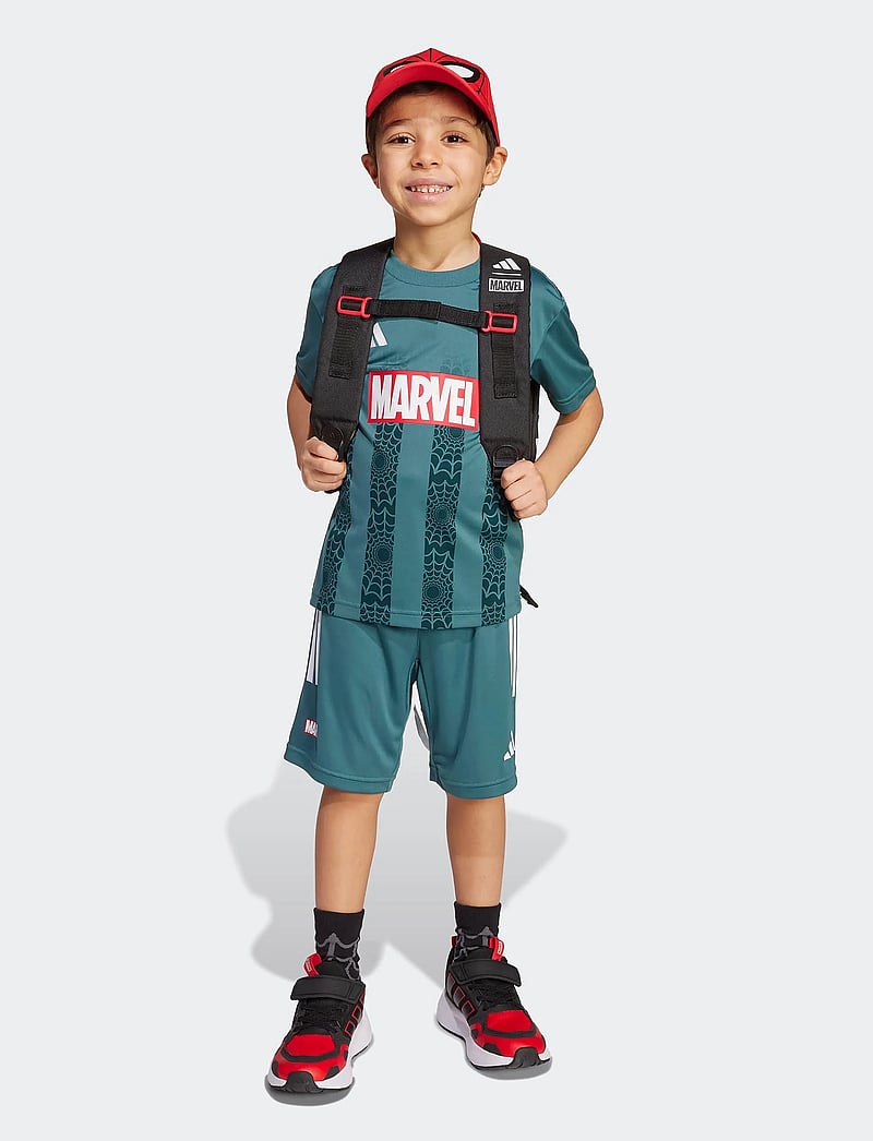 adidas Sportswear - LK MRVL SM TSET - 2-osalised komplektid - pretea/white - 0