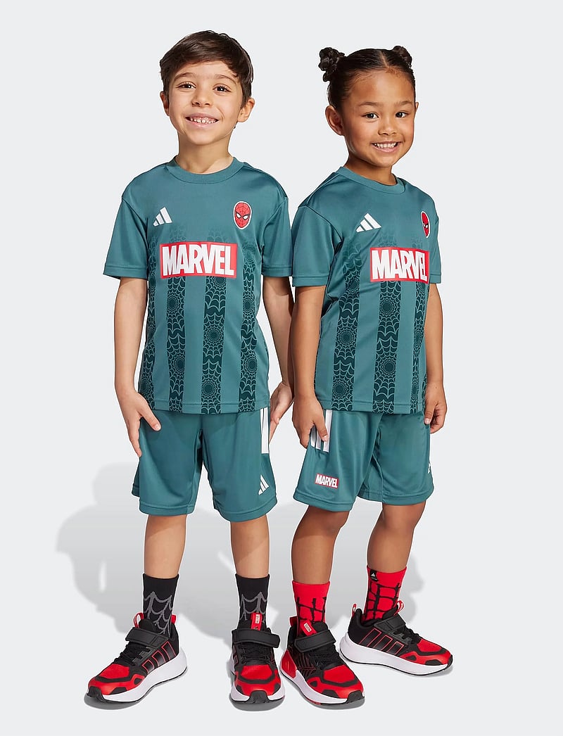 adidas Sportswear - LK MRVL SM TSET - 2-osalised komplektid - pretea/white - 5