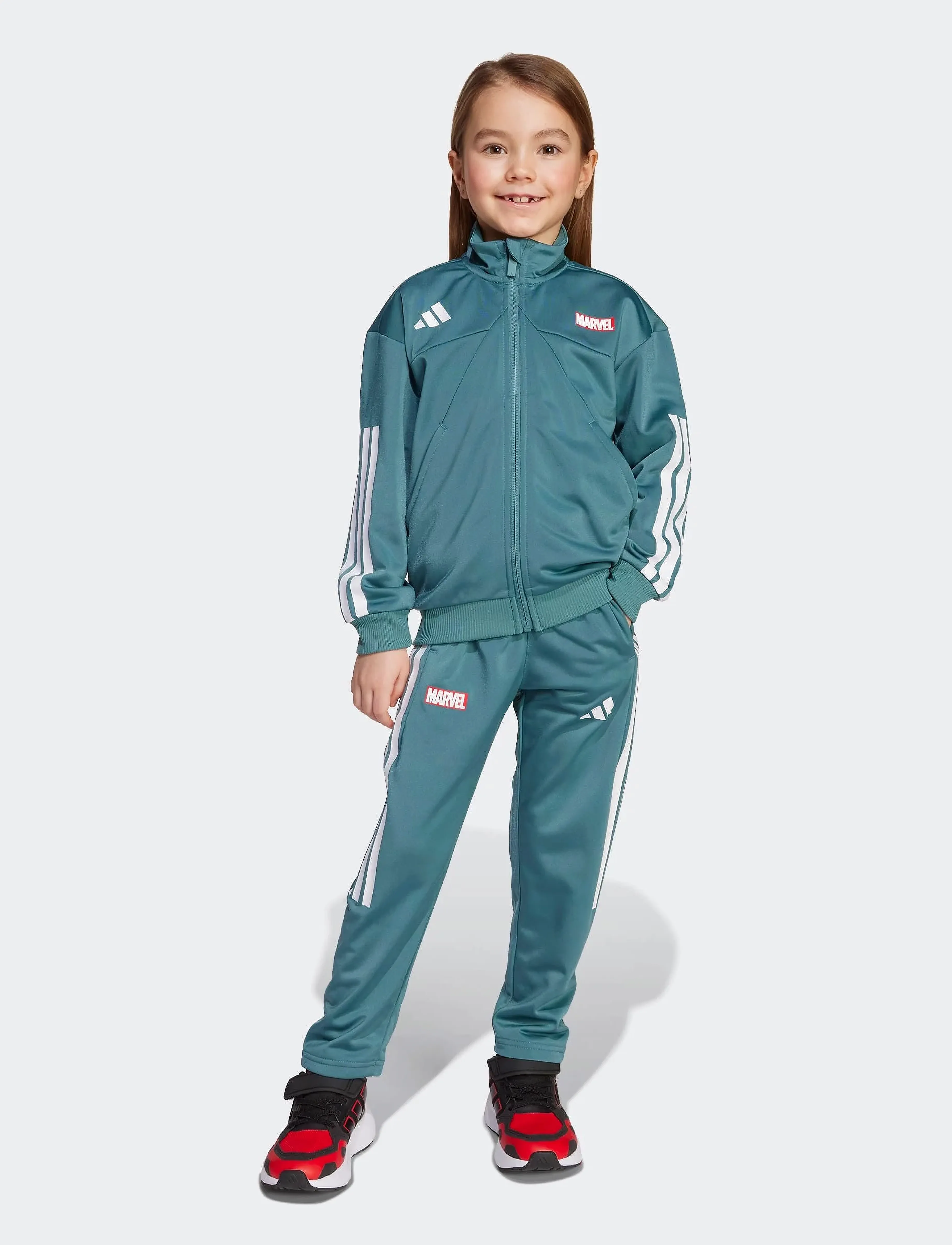 adidas Sportswear LK MRVL SM TS - Sportanzüge - PRETEA/WHITE / blue