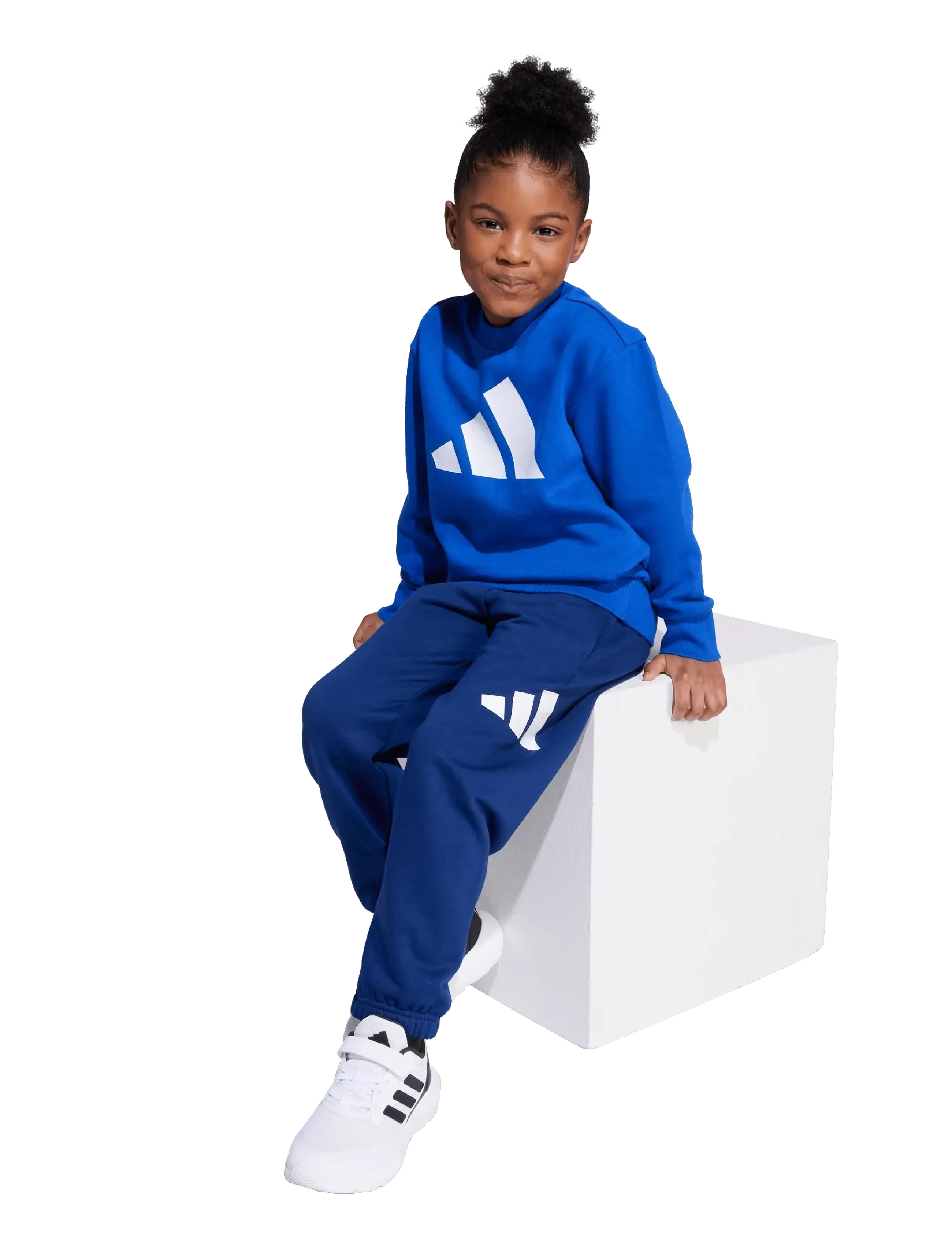 adidas Sportswear LK BL FL JOG - Íþróttagallar - ROYBLU/WHITE / blue