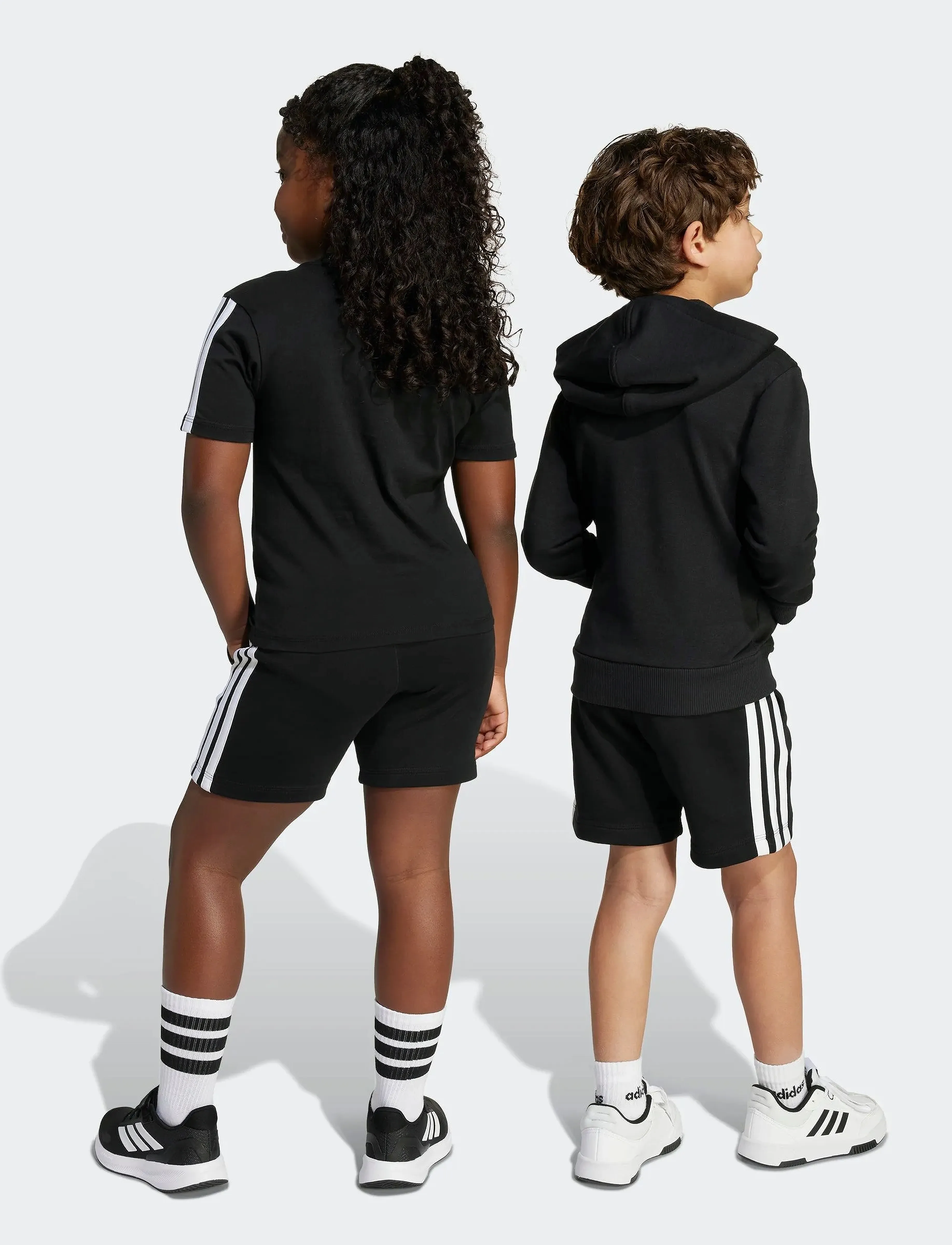 adidas Sportswear - LK 3S FT SH 220 - black/white - 5