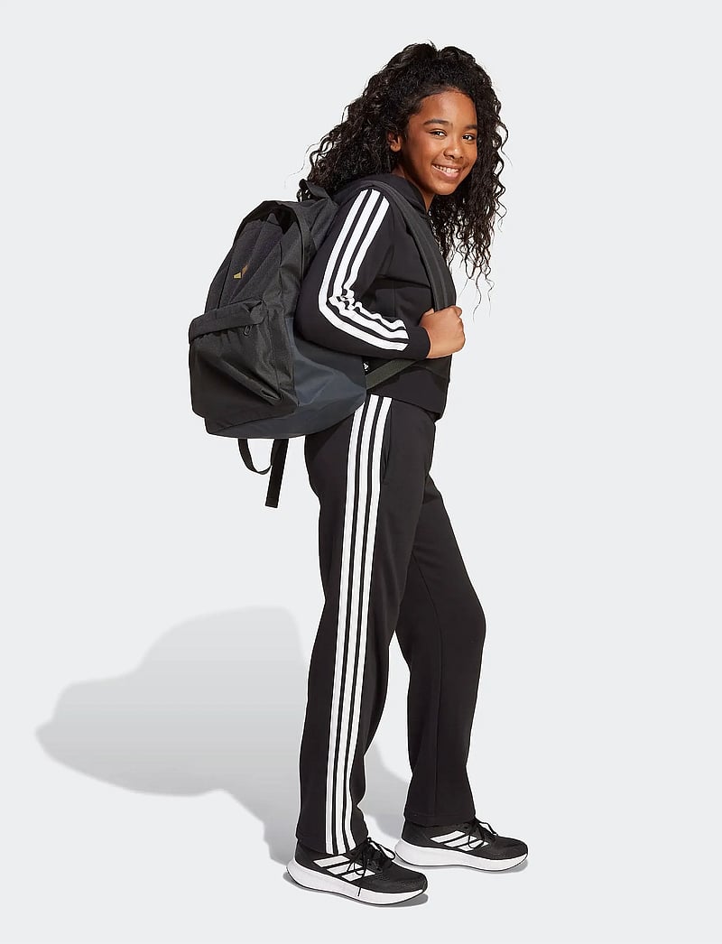 adidas Sportswear - JG 3S FL TS 240 - treniņtērpi un divdaļīgi komplekti - black/white - 5