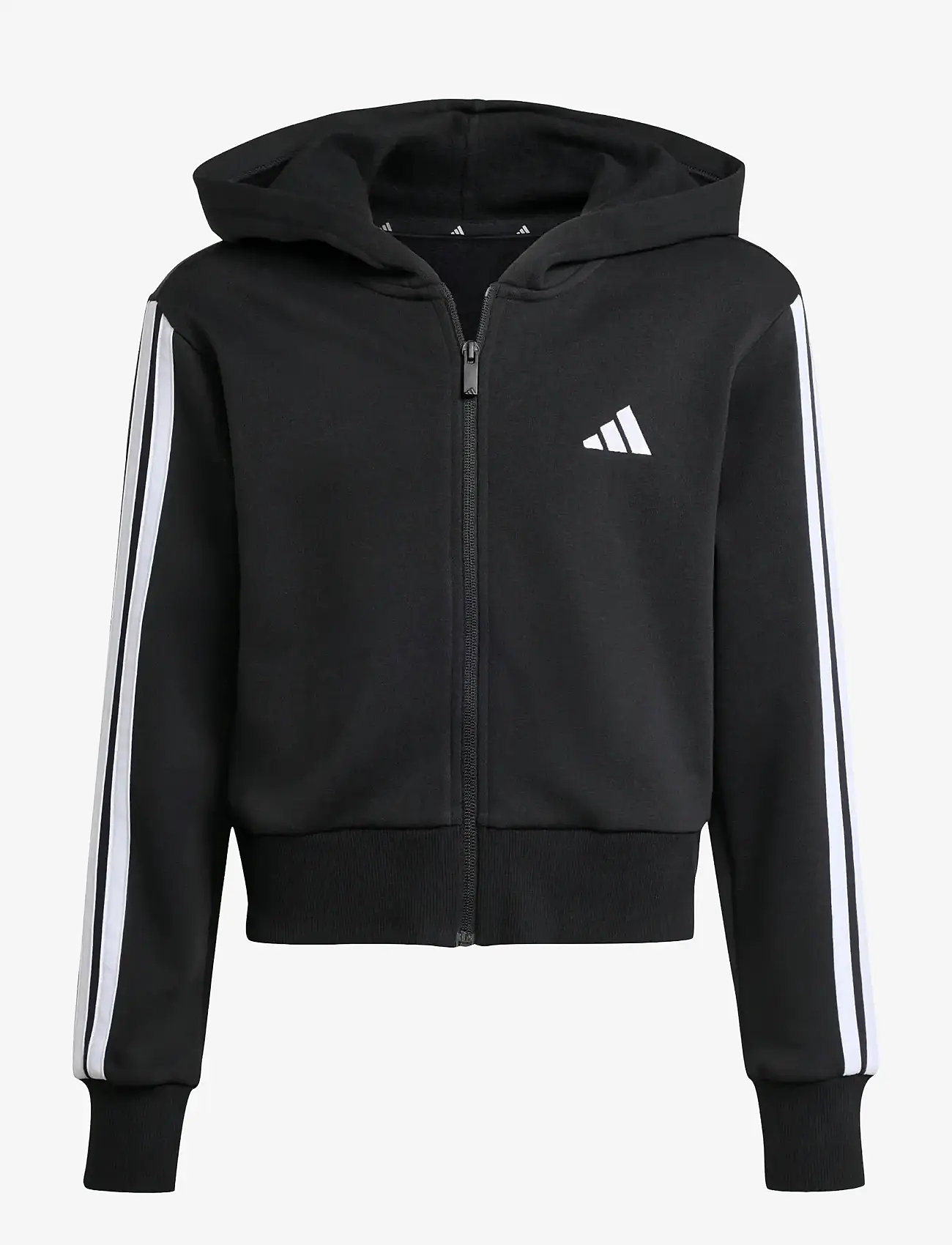 adidas Sportswear - JG 3S FL TS 240 - treniņtērpi un divdaļīgi komplekti - black/white - 2
