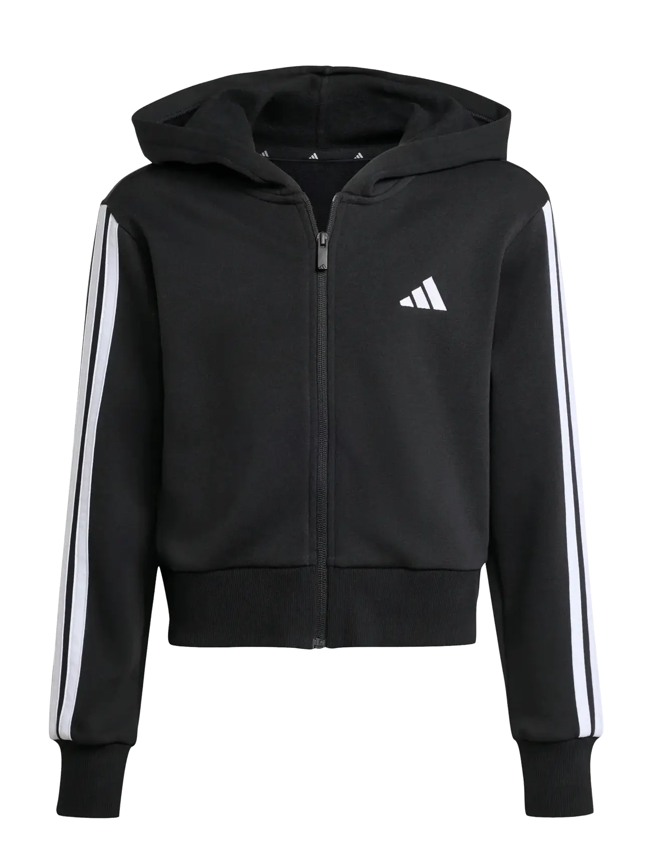 adidas Sportswear - JG 3S FL TS 240 - trainingsanzug - black/white - 3