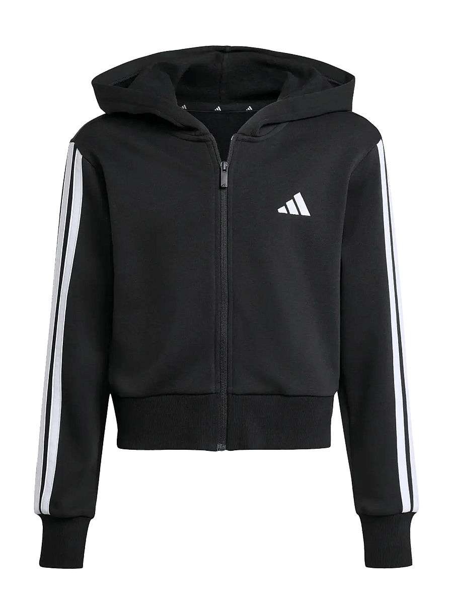 adidas Sportswear - JG 3S FL TS 240 - trainingsanzug - black/white - 3
