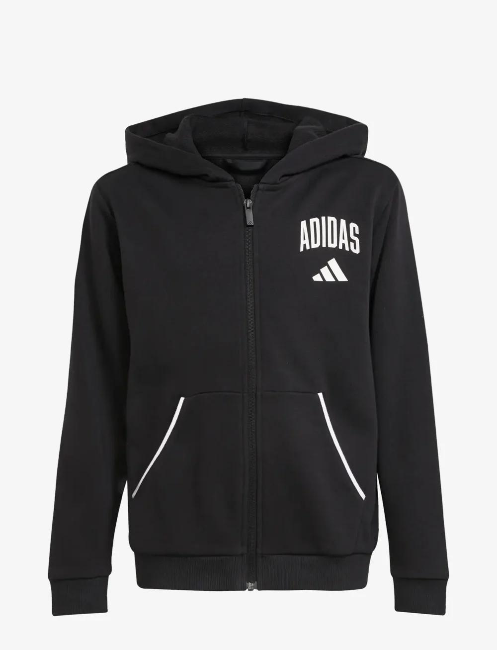 adidas Sportswear - J CLGT FT FZ - hettegensere - black/white - 1