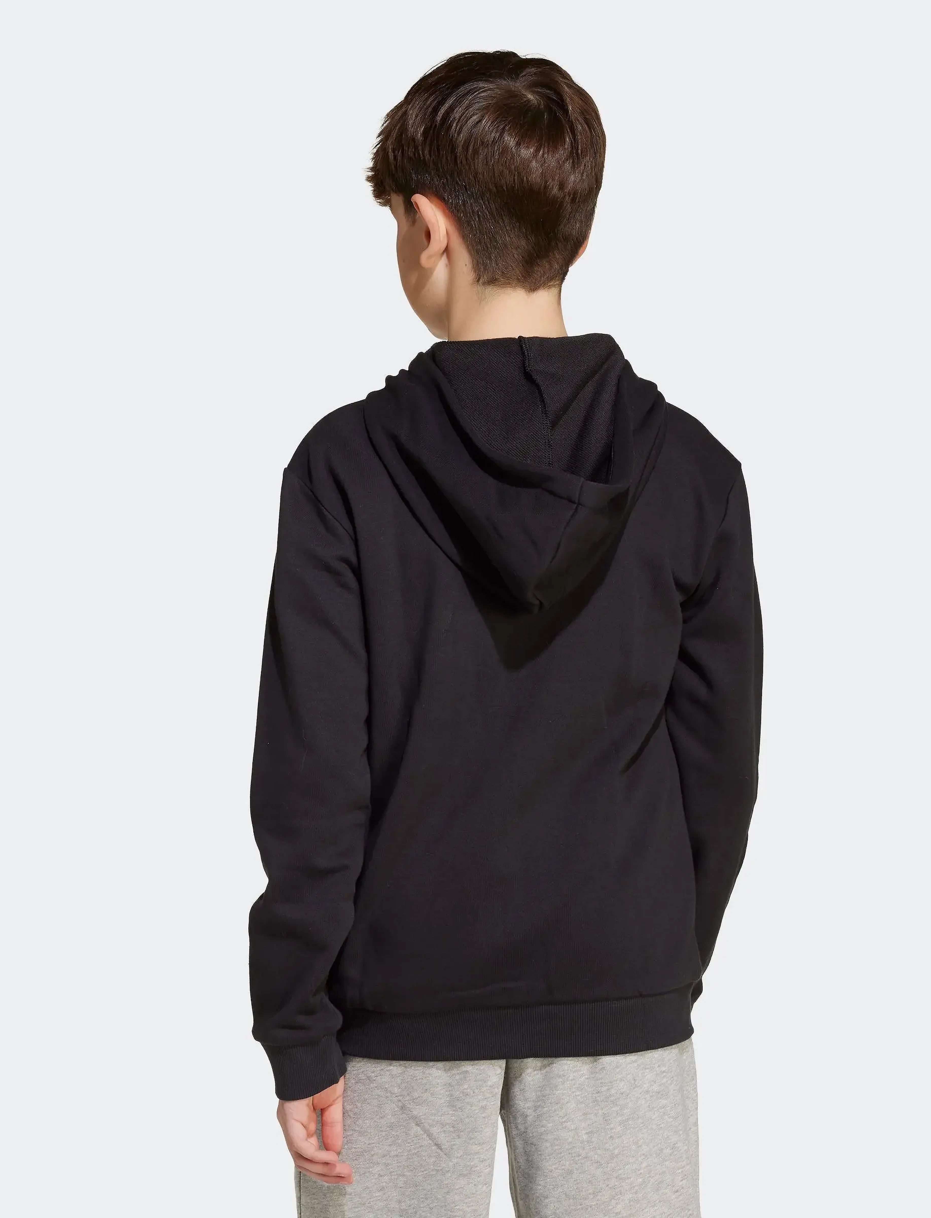 adidas Sportswear - J CLGT FT FZ - kapuzenpullover - black/white - 2