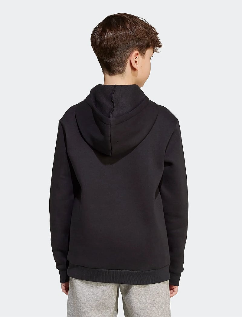 adidas Sportswear - J CLGT OH FL HD - hættetrøjer - black/white - 5