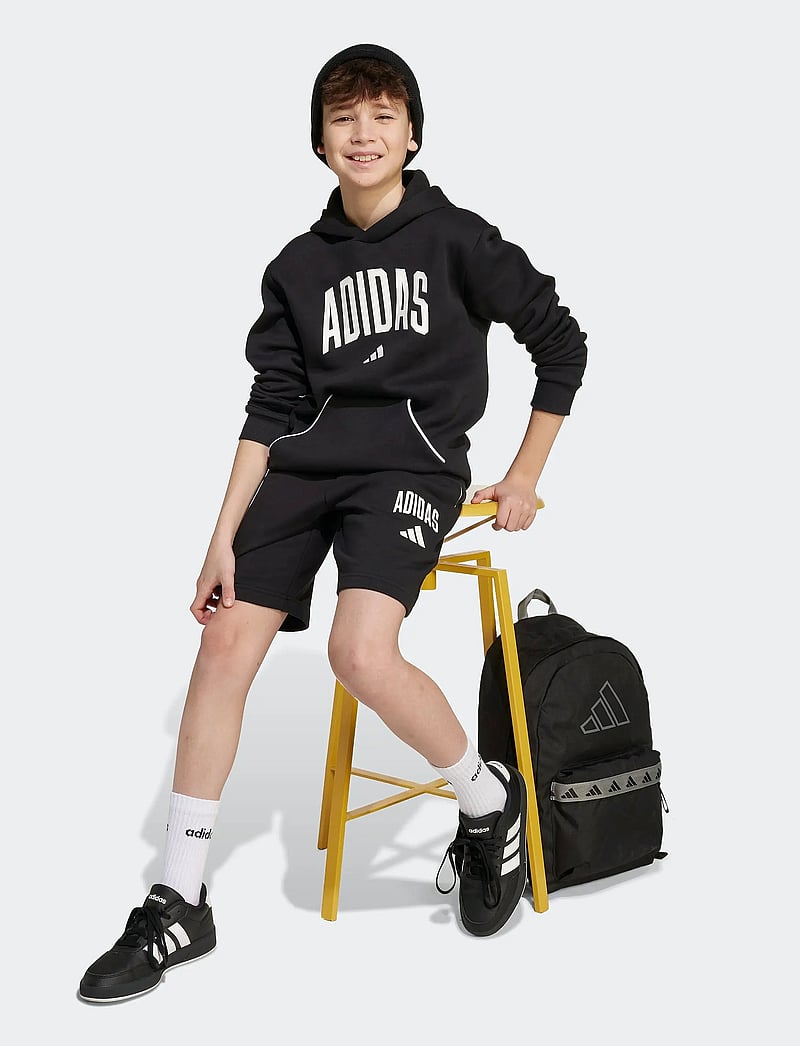 adidas Sportswear - J CLGT FT SHO - sporta šorti - black/white - 3