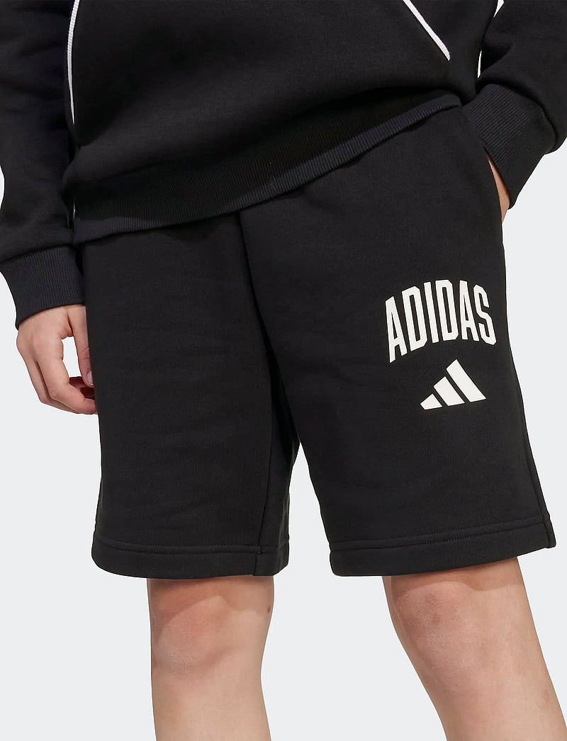 adidas Sportswear - J CLGT FT SHO - sporta šorti - black/white - 4