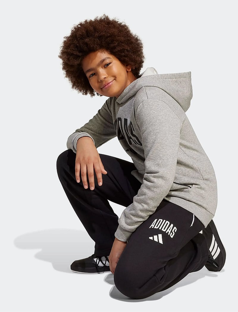 adidas Sportswear - J CLGT FL PNT - træningsbukser - black/white - 4