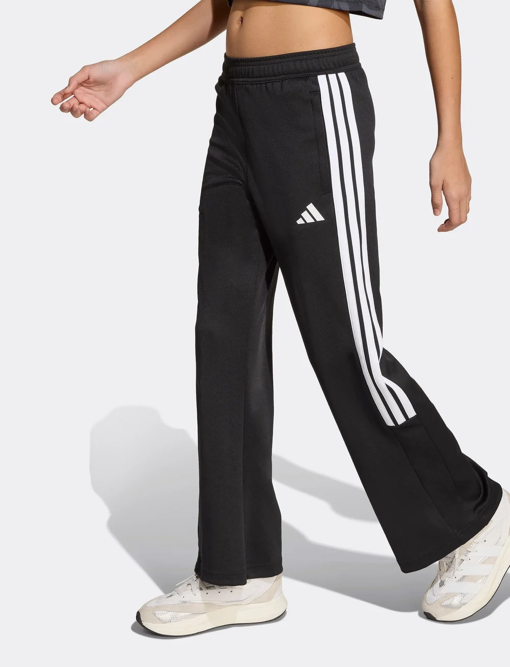 adidas Sportswear - JG HOT HW PT - treenihousut - black/white - 0