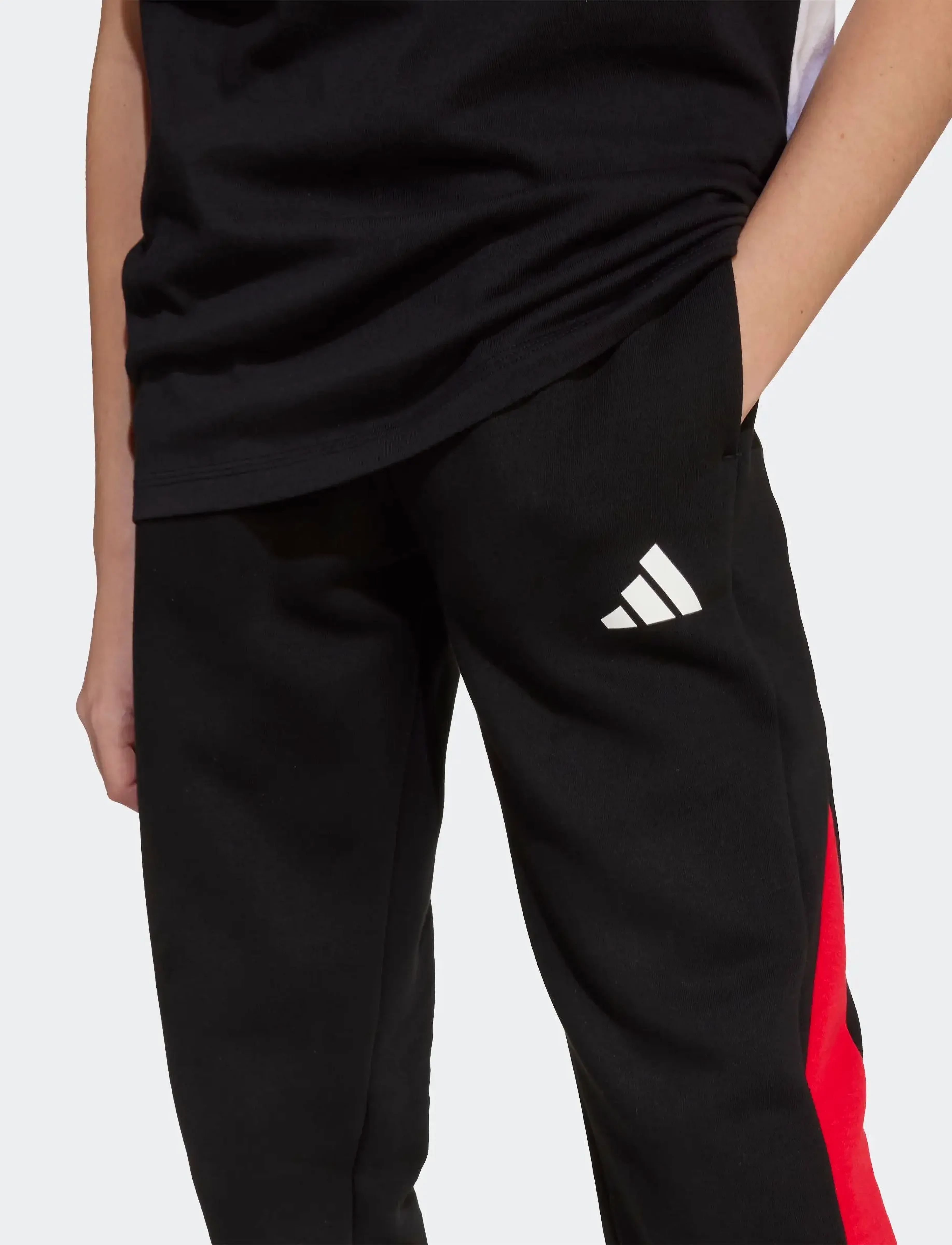adidas Sportswear - J CB FL PT - dressipüksid - black/purrub/white - 3