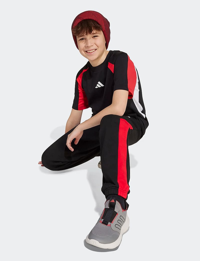 adidas Sportswear - J CB FL PT - trainingshosen - black/purrub/white - 5