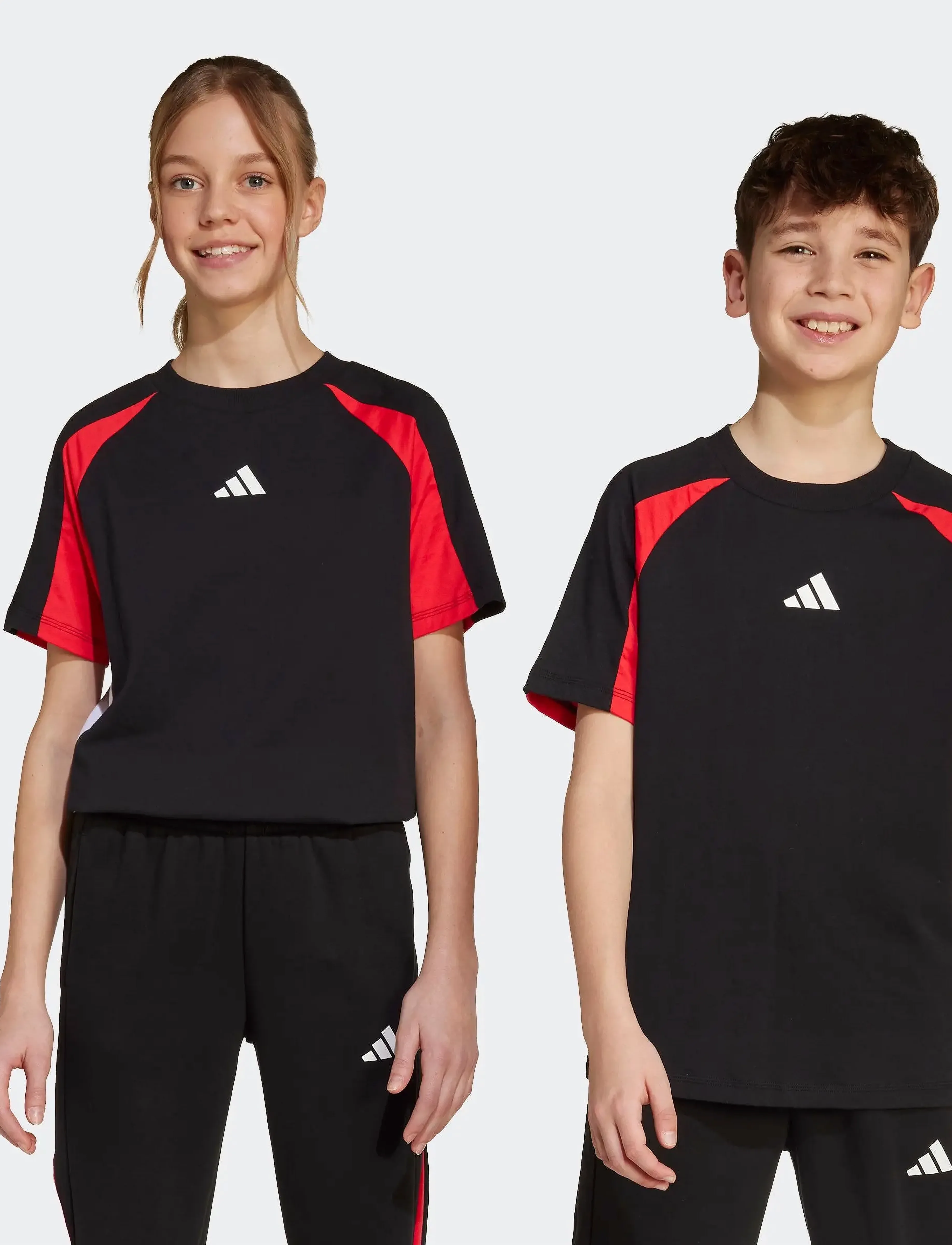 adidas Sportswear - J  CB T - kortærmede t-shirts - black/purrub/white - 2