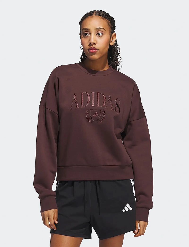 adidas Sportswear - W COZY SWT - sweatshirts - shabrn - 4