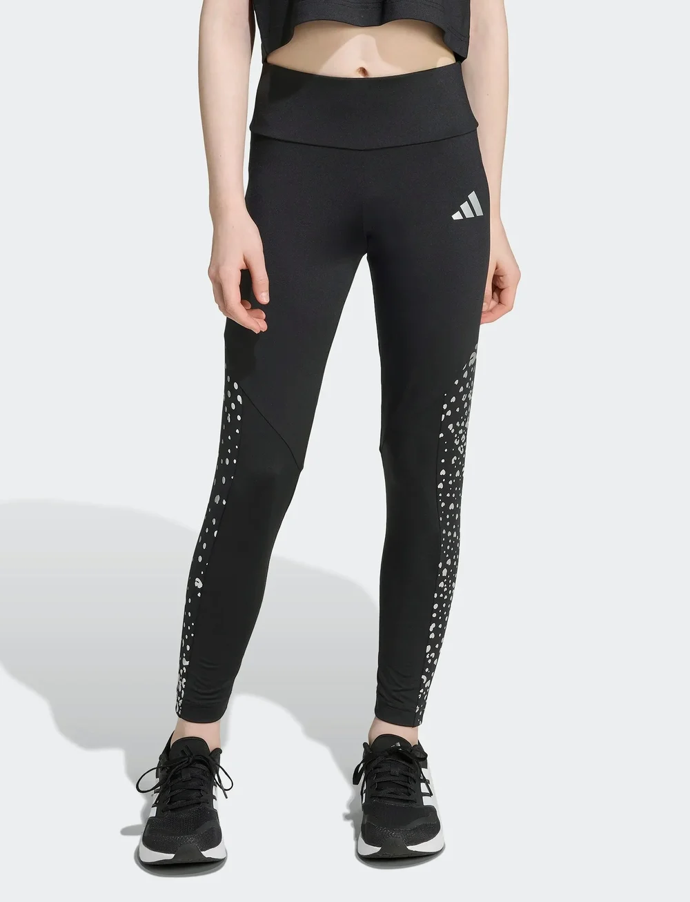adidas Sportswear - JG TR-ES GL LEG - leggings - black/silvmt - 0