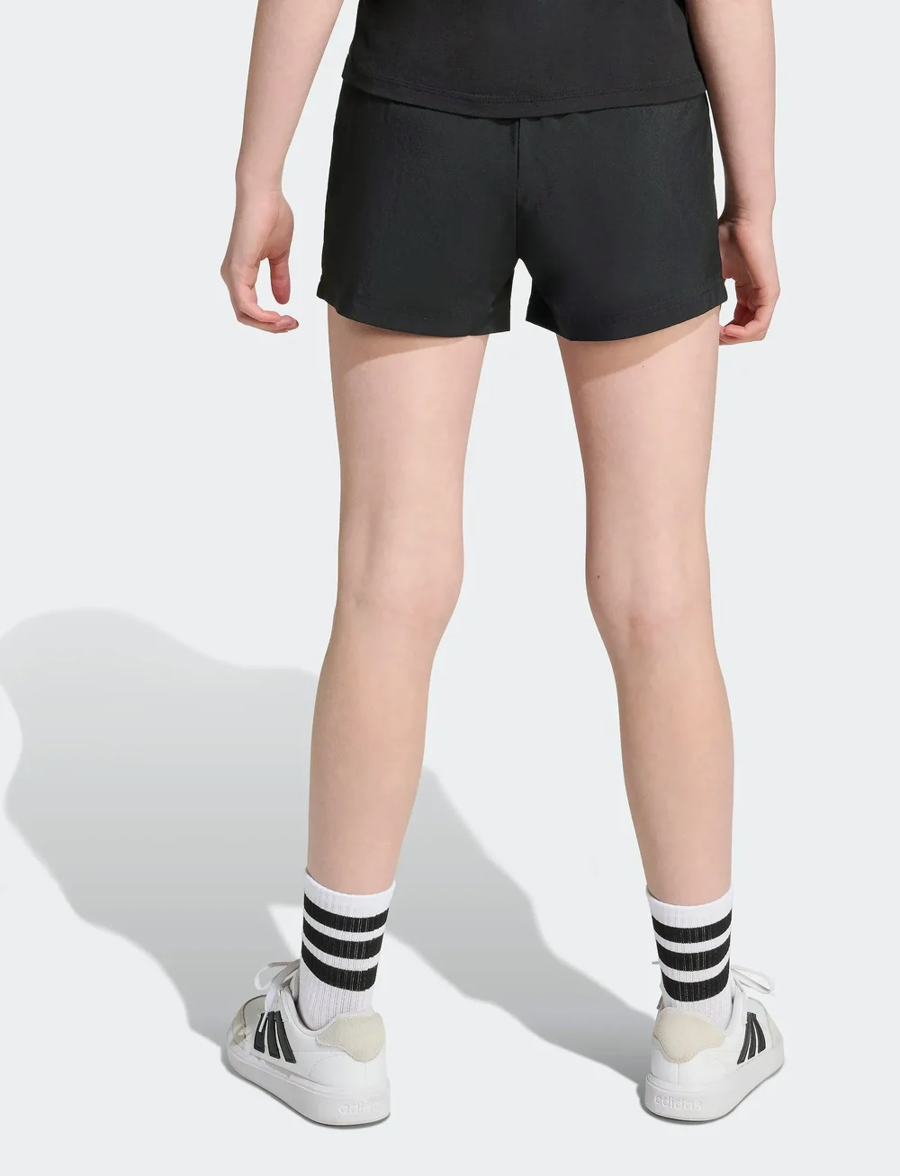 adidas Sportswear - JG TR-ES GL SH - sportiniai šortai - black/silvmt - 4