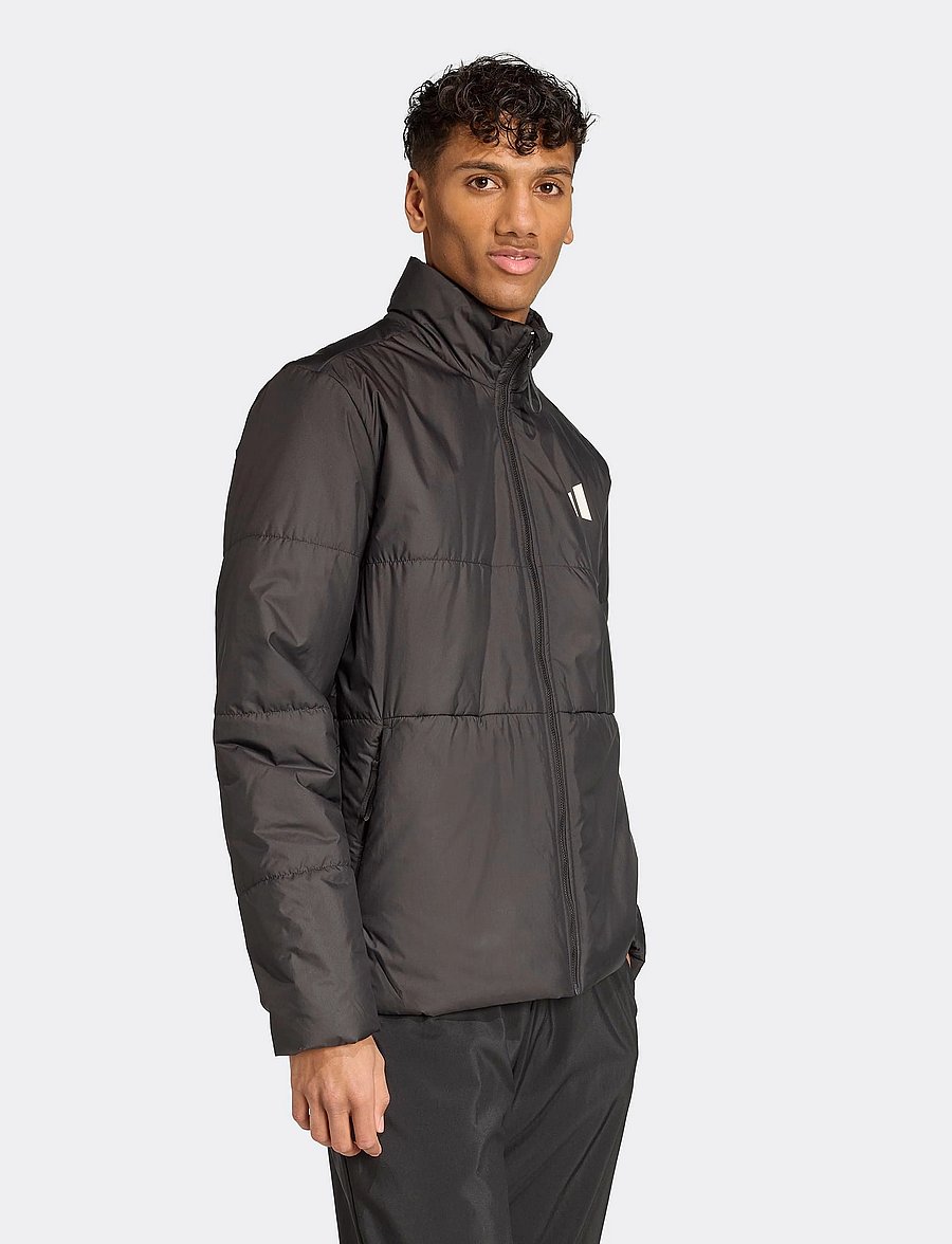 adidas Sportswear - BSC 3S INS JKT - friluftsjakker - black - 0