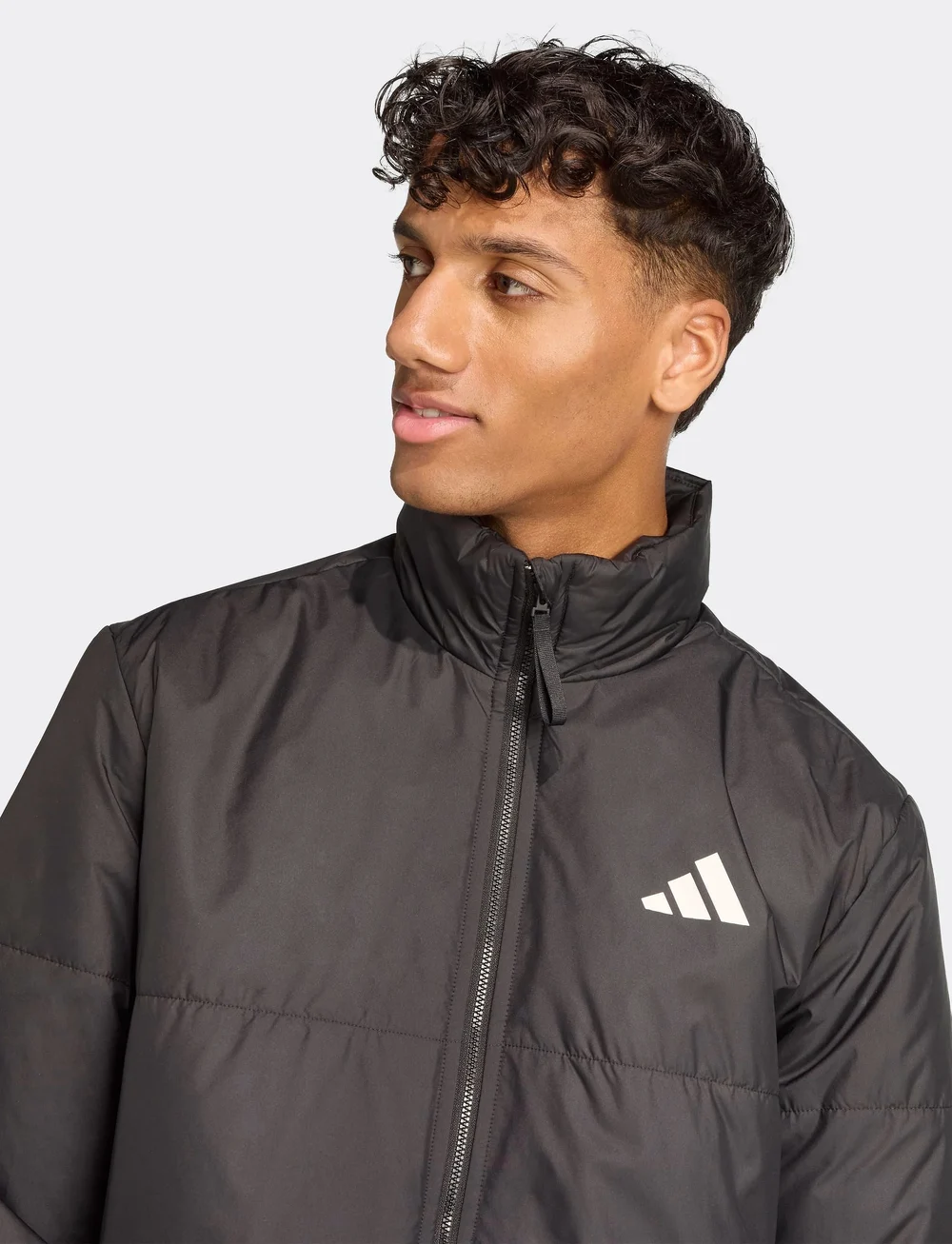 adidas Sportswear - BSC 3S INS JKT - friluftsjakker - black - 4