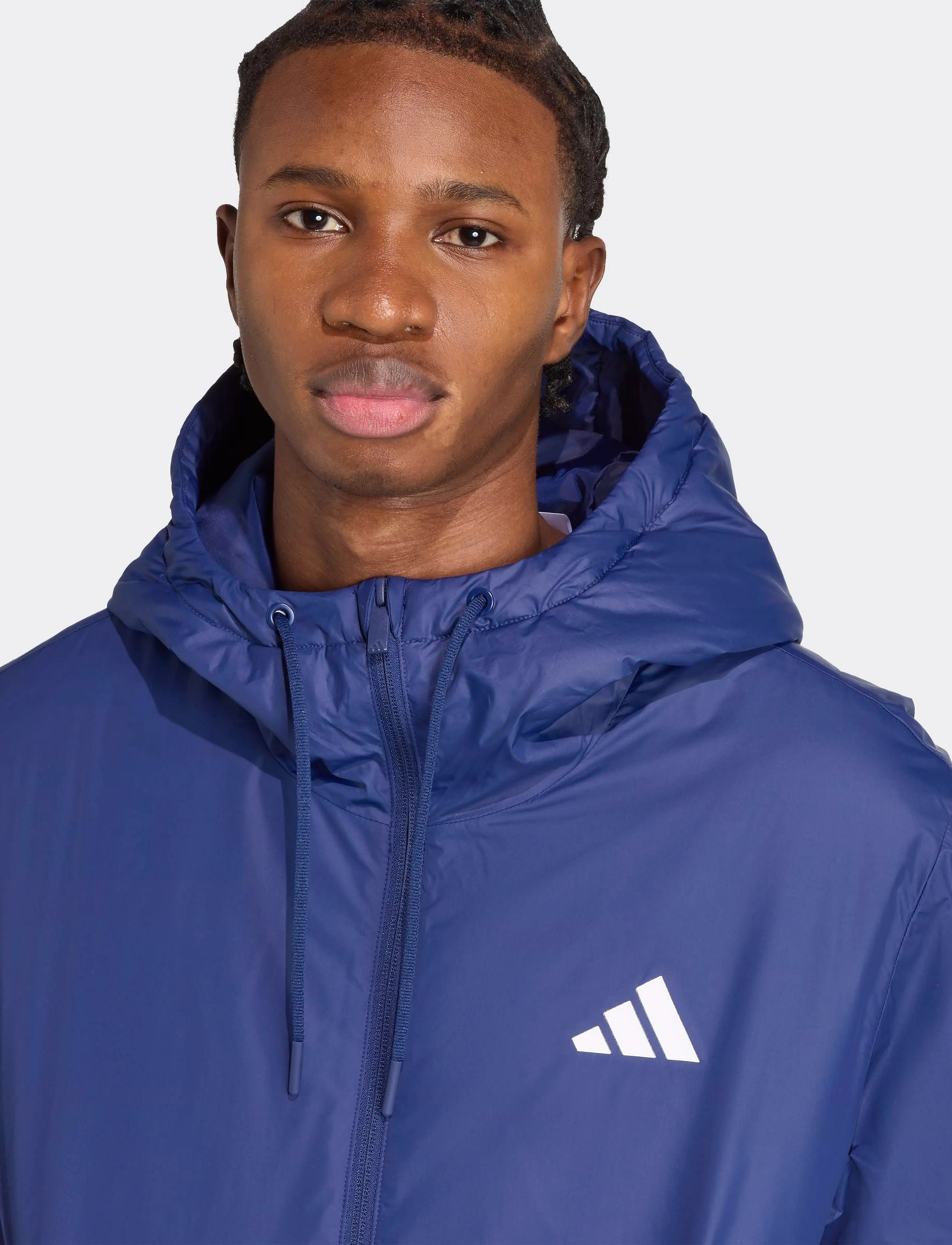 adidas Sportswear - ESS 3S INS HD J - casual jakker - dkblue - 2